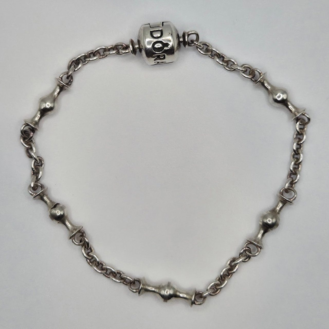 Pandora Original Pandora 5 Clips Armband 19 cm #7 Size 19 cm