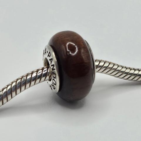 Pandora Original Pandora Murano Holz Charm #1