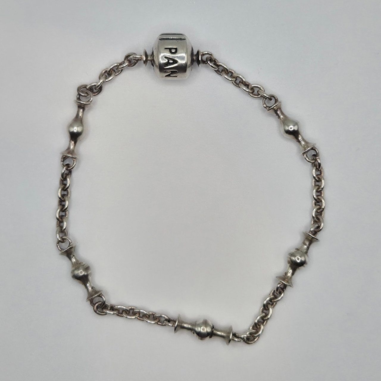 Pandora Original Pandora 5 Clips Armband 19 cm #8 Size 19 cm