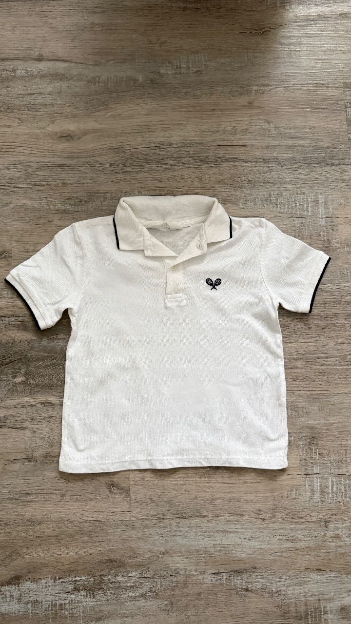 H&M Weißes Poloshirt  Size 110