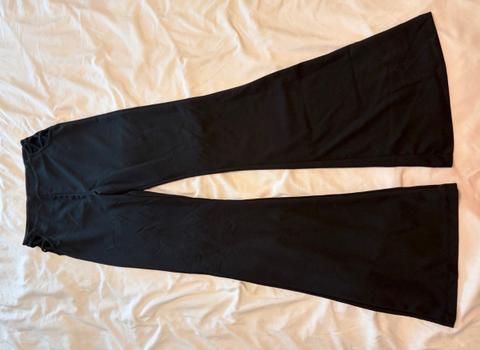 schwarze schlaghose damen Size XS