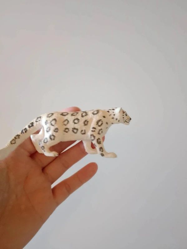 Schleich Schleich | Schneeleopard Raubkatze Figur | Weiß Gefleckt | ca. 10cm | Spielzeug (Kopie)