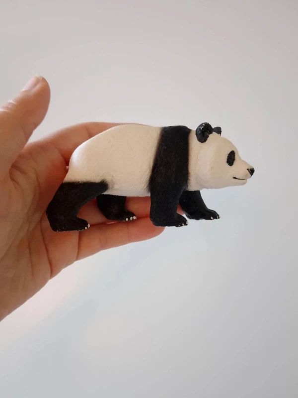 Schleich Schleich | Pandabär liegend Figur | Schwarz Weiß | ca. 9cm | Spielzeug (Kopie)