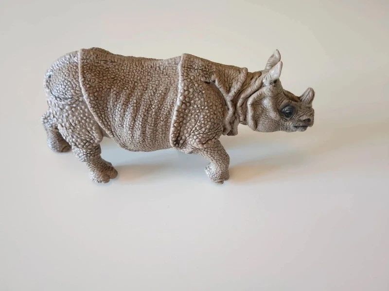Schleich Schleich | Panzernashorn Nashorn Figur | Wild Life | ca. 14cm | Spielzeug (Kopie) (Kopie)