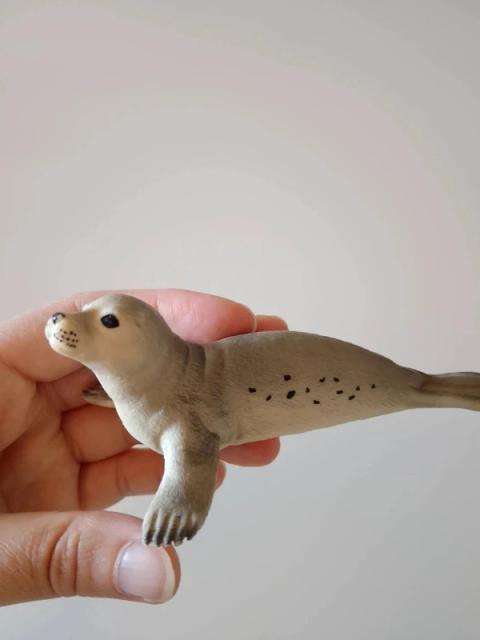 Schleich Schleich | Seehund Robbe Figur | Grau Gefleckt | ca. 11cm | Spielzeug (Kopie)