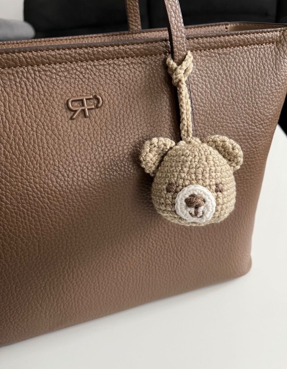 Handmade Gehäkelter Teddy-Anhänger