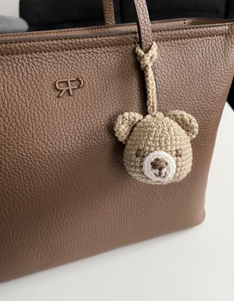 Handmade Gehäkelter Teddy-Anhänger