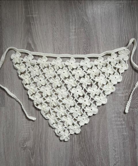 Handmade Gehäkelte Bandana