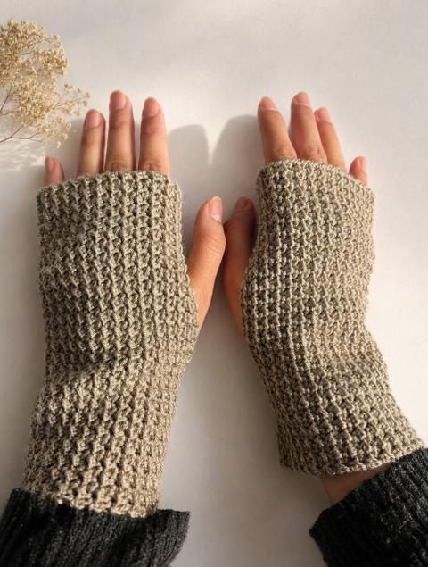 Handmade Gehäkelte Armstulpen Size Einheitsgröße