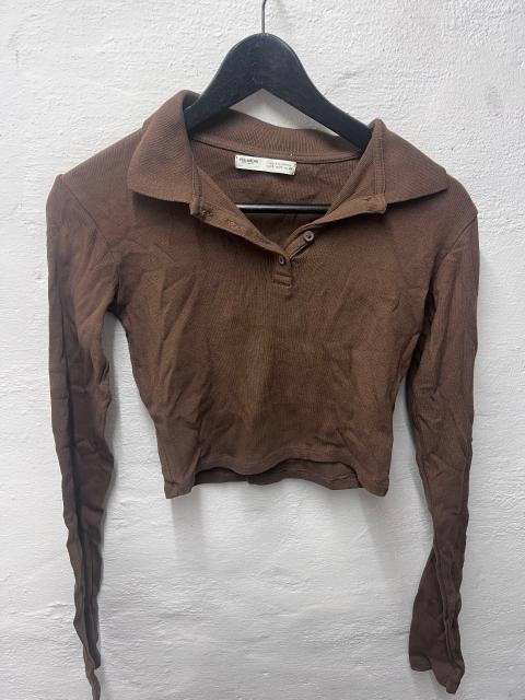 Pull&Bear Ripp Langarmshirt Pull&Bear Size M