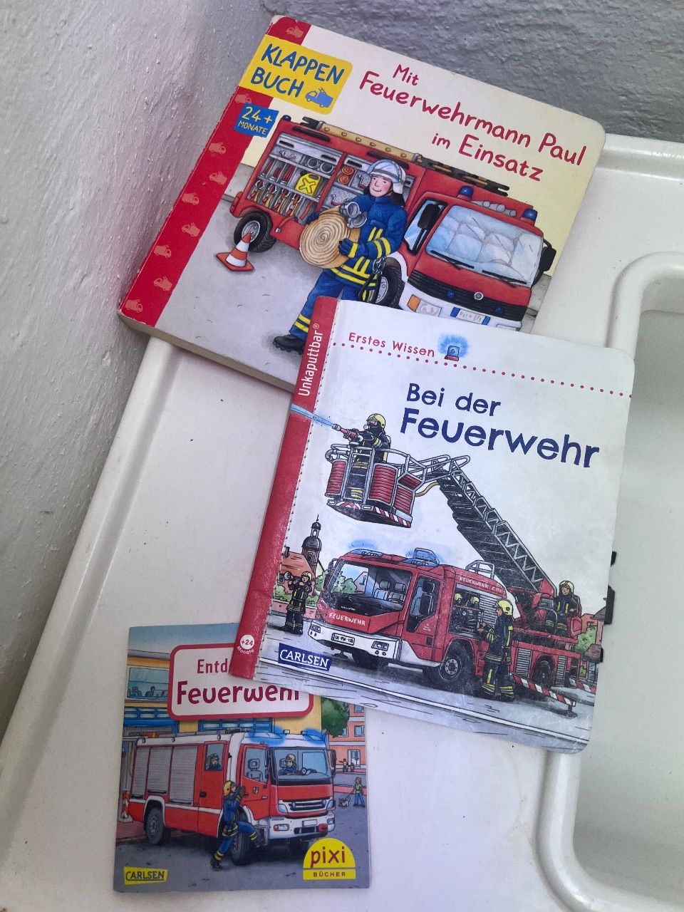 Pixi 3 Bücher zum Thema Feuerwehr