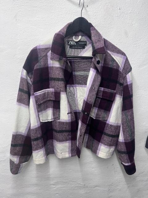 Zara Zara Oversize Hemdjacke Size XS