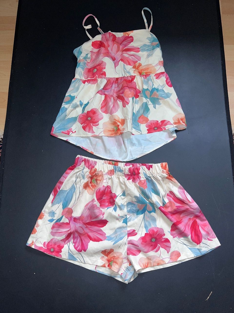 Ohne Marke Zweiteiler Blumen Gr.S Size S