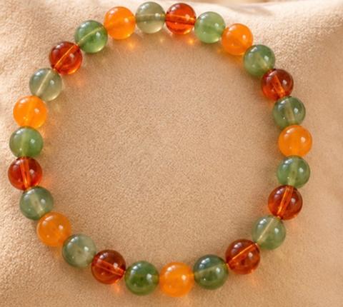 Glasperlen Armband