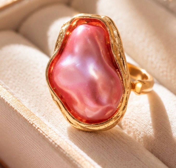 en route Jewerly  Barockring Gold ( OPTIK )