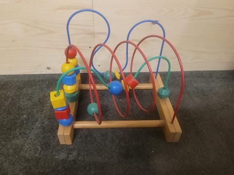 IKEA MULA Motorikschleife aus Holz – Motorikspielzeug