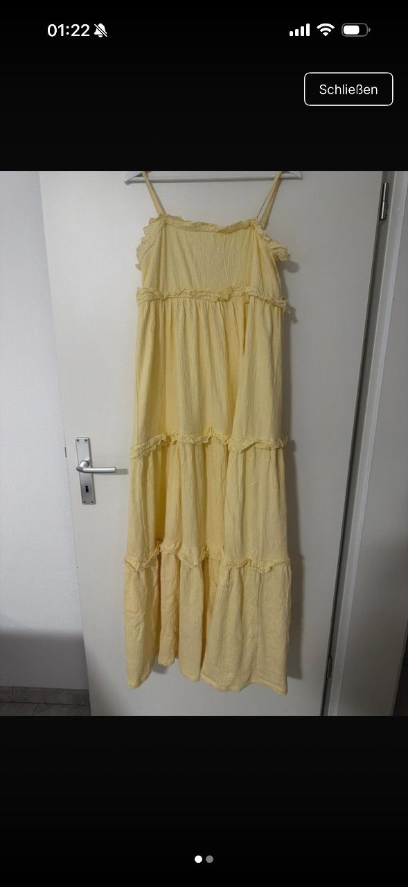 Asos Maxikleid mit Stufen Size XL
