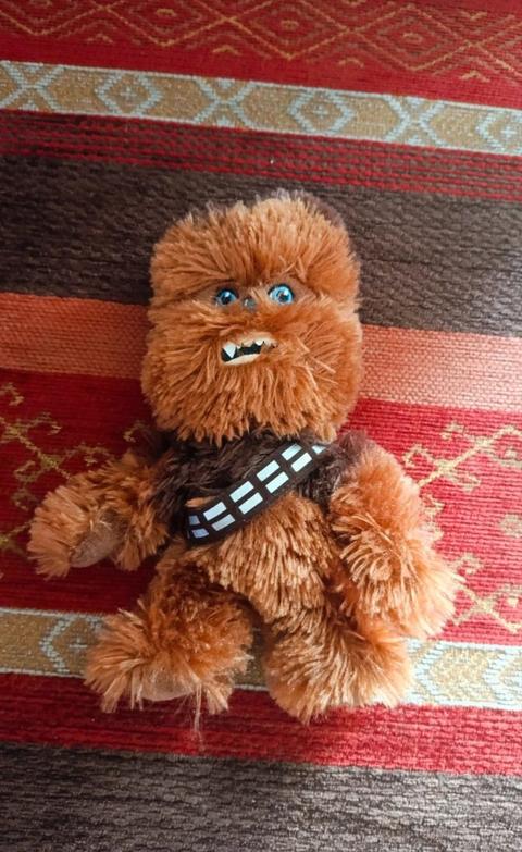 Star Wars 🖤Star Wars Chewbacca Plüschfigur / Stofftier (Vintage mit blauen Augen