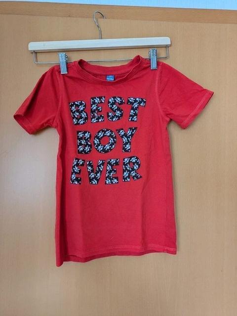 dopoDopo rotes T-Shirt Gr.128 Size 128