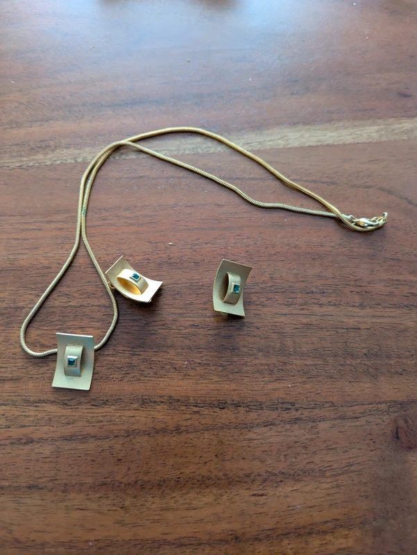 Ohne Marke Kette & Ohrclips 