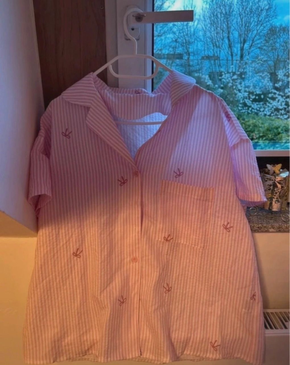 Shein Rosa 2 Teiler Set  Size M