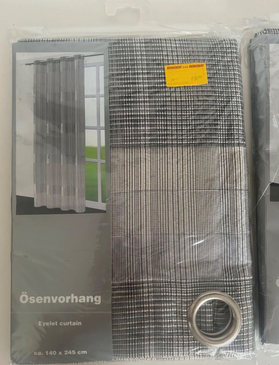 Ohne Marke Ösen Vorhänge  Size 140cmx245cm