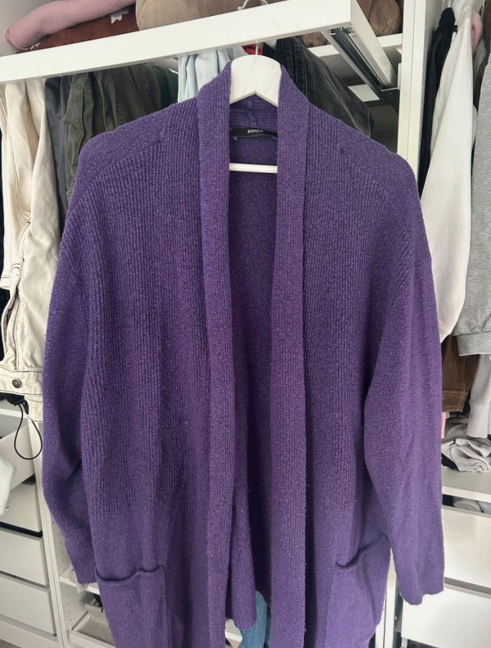 Bonita Lila Mantel  Size 44