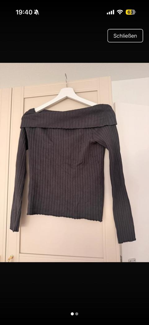 H&M Schulterfreies Top