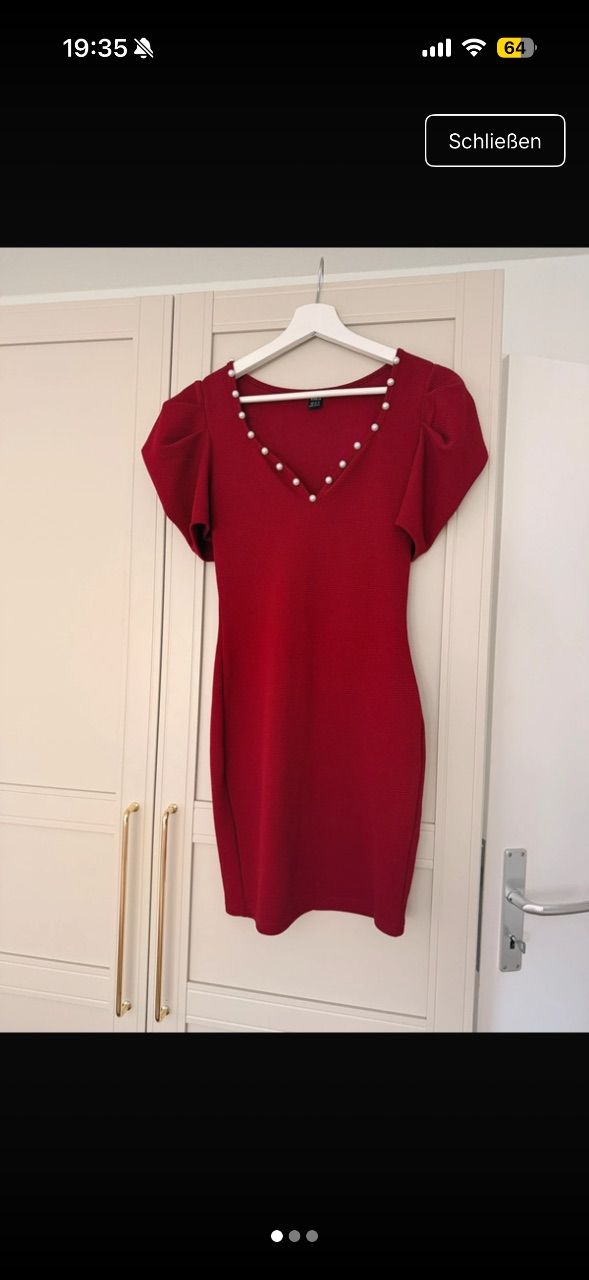 shein  Shein Kleid Rot Size xs