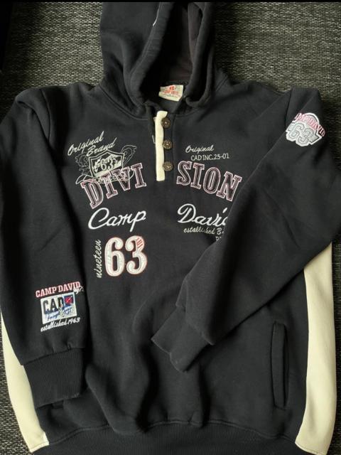 Camp David Camp David Hoodie Schwarz/Weiß Size XXXL