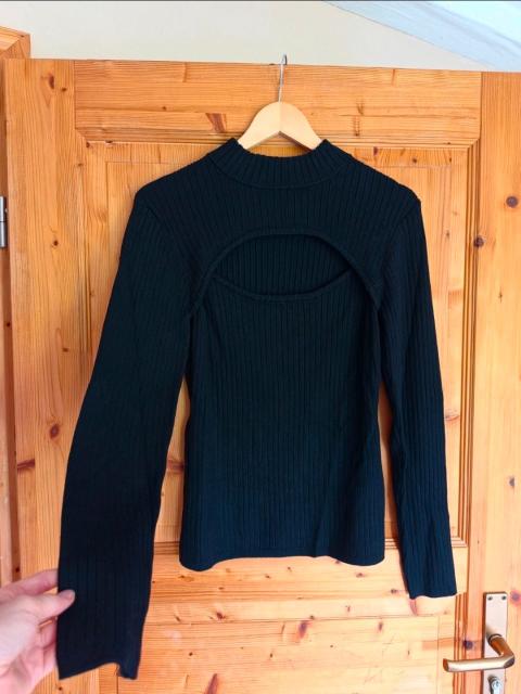Guess Guess LS RIB CUTOUT SWTER Size L