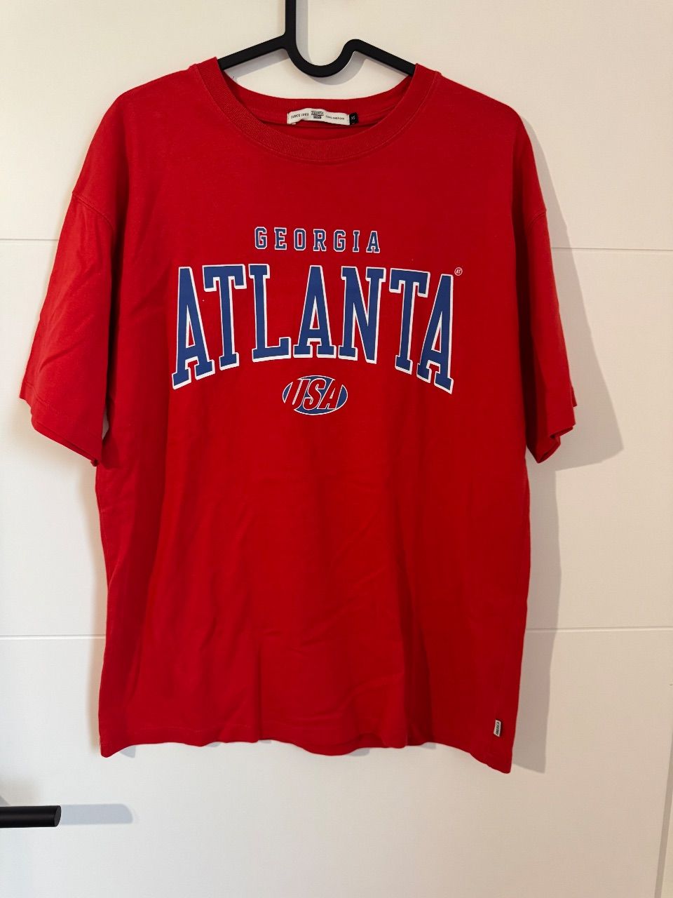 America Today  Rotes T Shirt Size XS
