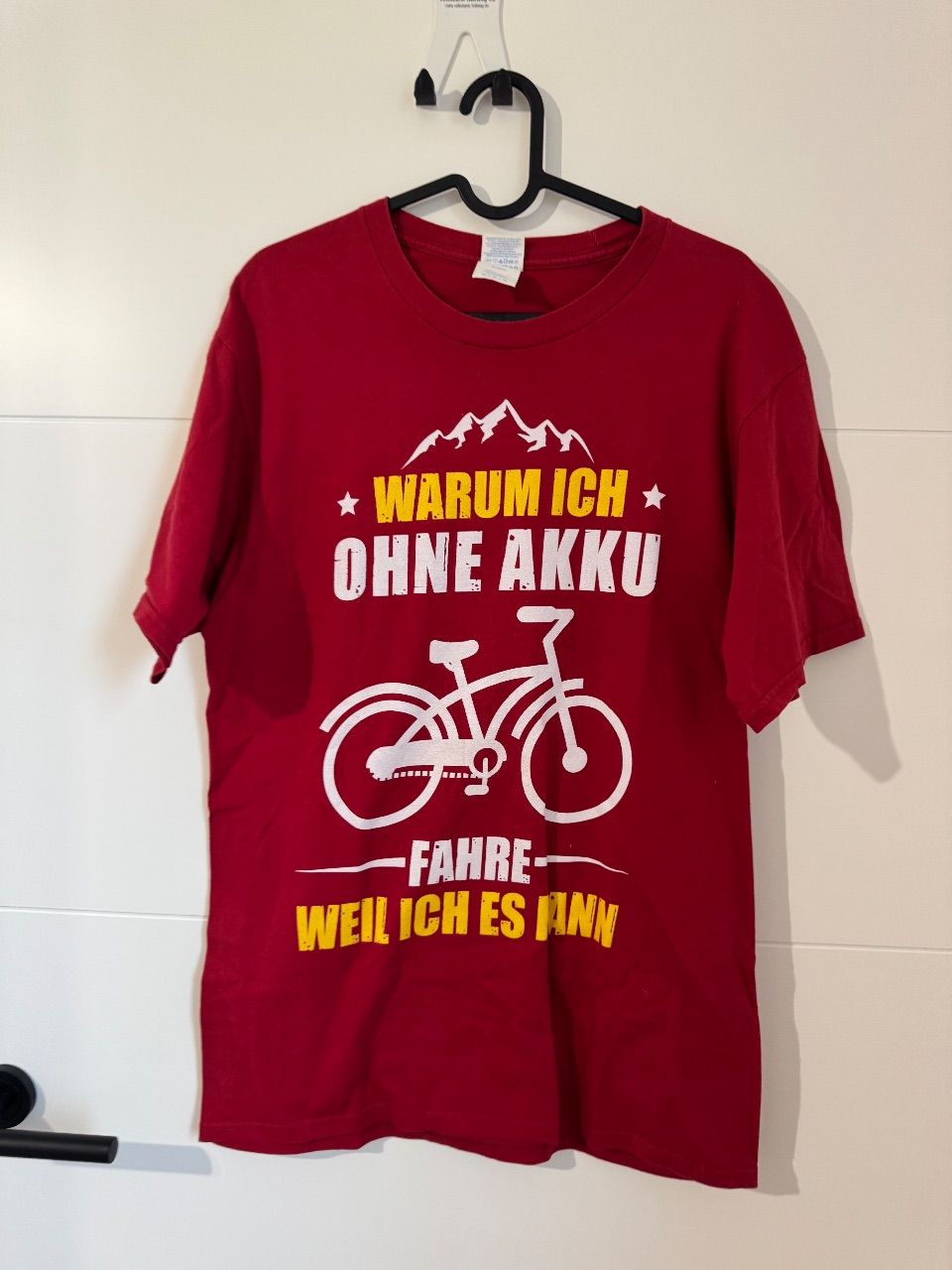 Ohne Marke Fahrrad T Shirt Rot Size M