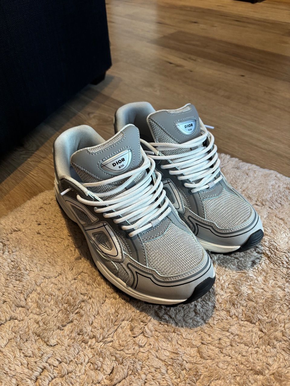Dior  Dior B30 Schuhe Sneaker Weiß Grau Size 43