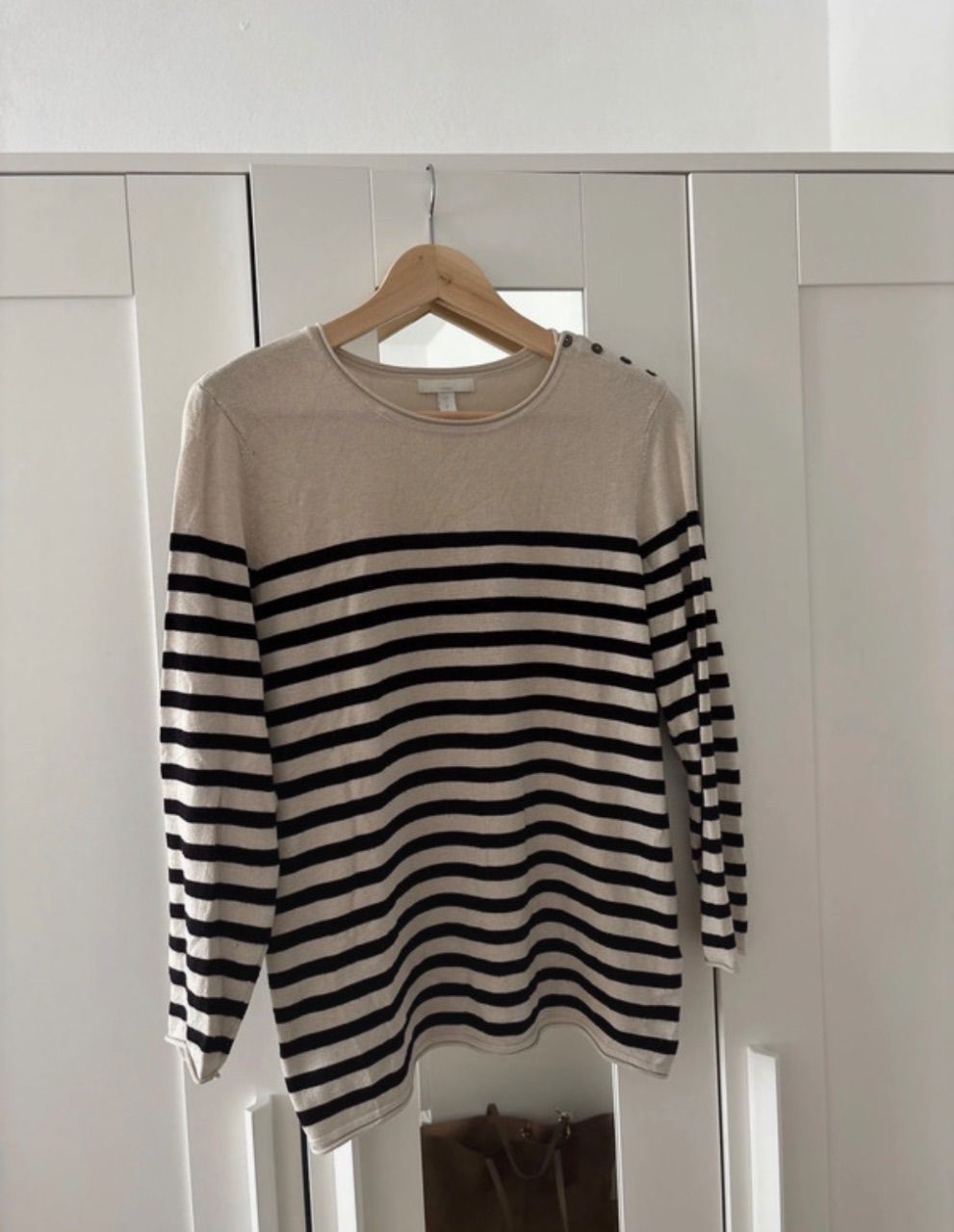 H&M Gestreiftes Langarm-Shirt  Size S