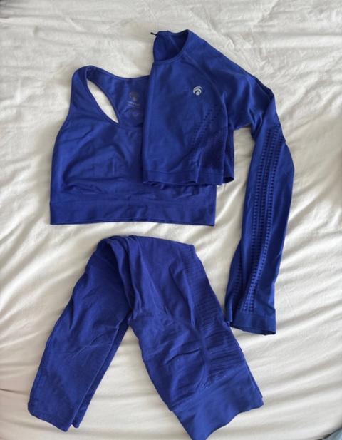 Oceans Apart Blaues Oceans Apart Sportset Size M
