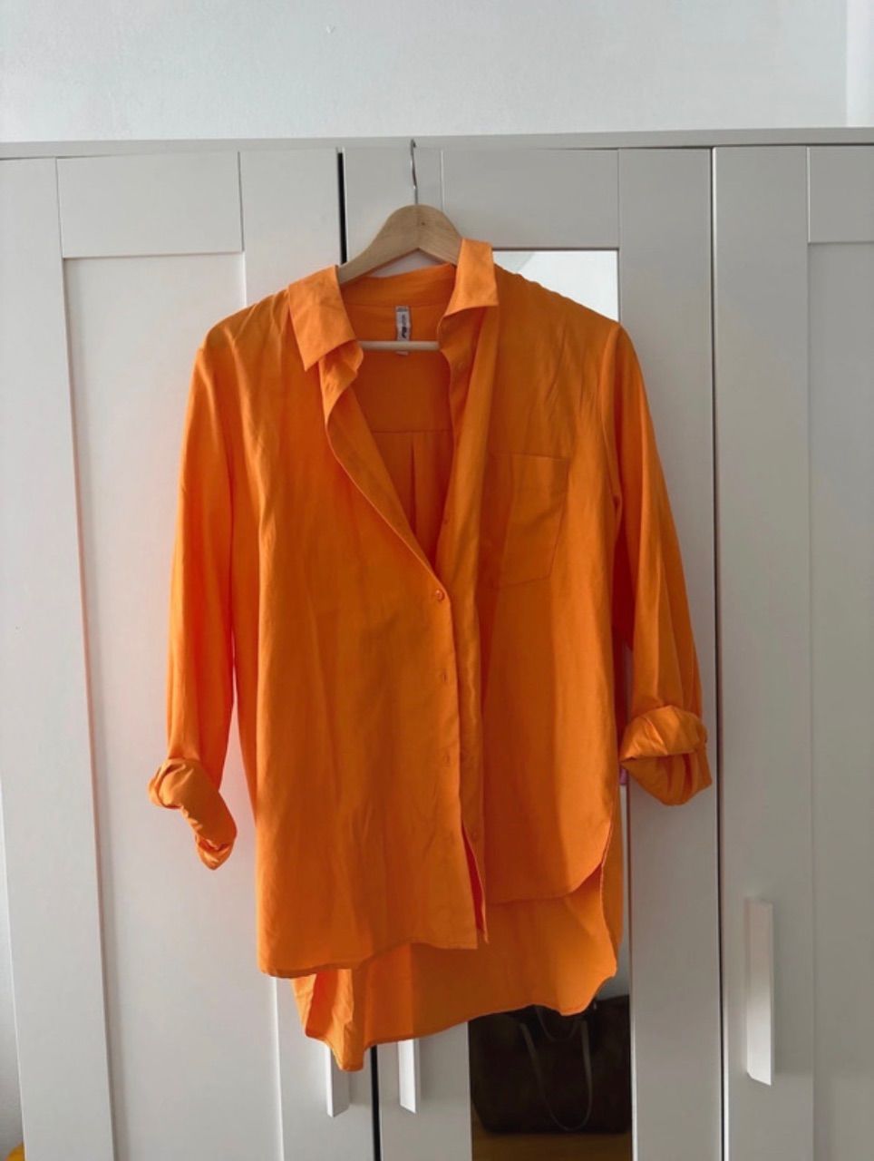 New Yorker  Orangene Bluse  Size S