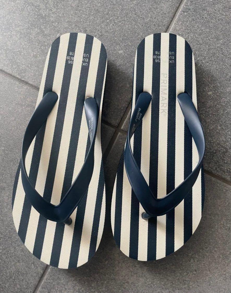 Primark Primark Flip Flop Zehentrenner slide Sommerschuhe Strandschuhe gr 39 Size 39