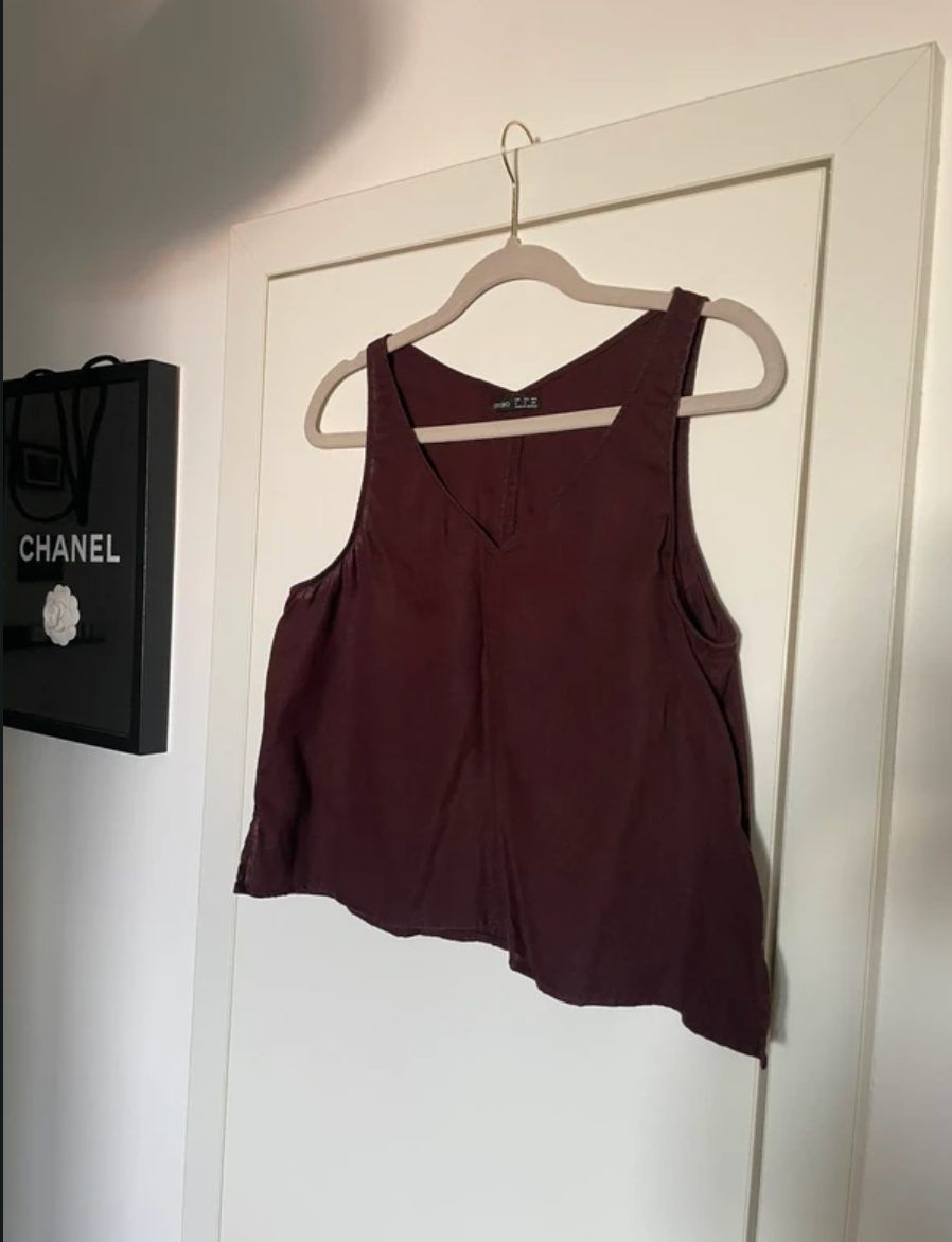 Oysho OYSHO Oysho Leinen Top Shirt T-Shirt Le bluse il Bluse Gr S Size S
