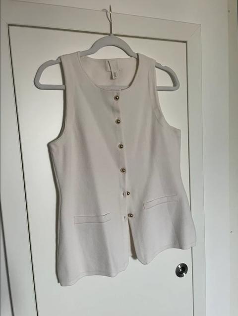 H&M H&M Strickweste Weste Vest Strick Shirt T-Shirt gr S Size S