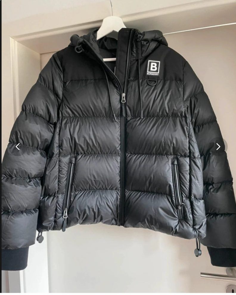 Burberry Daunenjacke kurze Jacke Steppjacke Winterjacke gr L