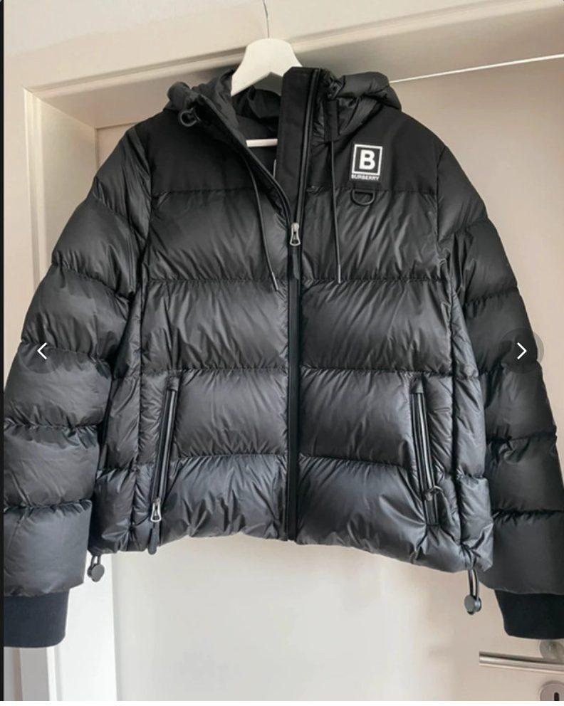 Burberry Daunenjacke kurze Jacke Steppjacke Winterjacke gr L