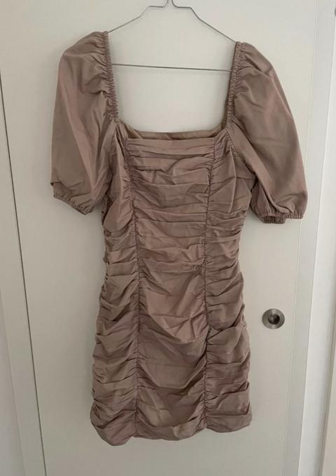 Na-KD NA-KD Partykleid Cocktailkleid drapiertes Minikleid Sommerkleid Partykleid 36 Size S