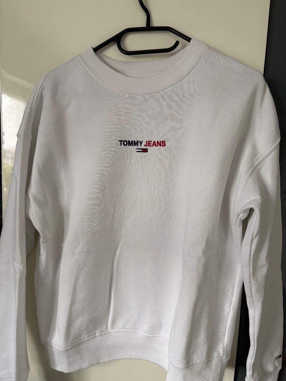 Tommy Jeans  Tommy Jeans Pullover, S, weiß  Size S