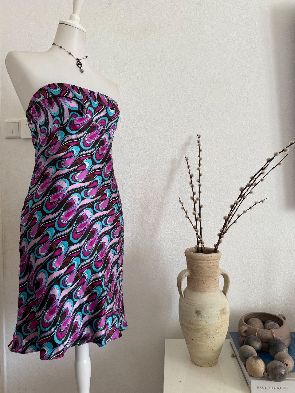 Vintage Boho Sommerkleid Seide pucci inspiriert  Size S