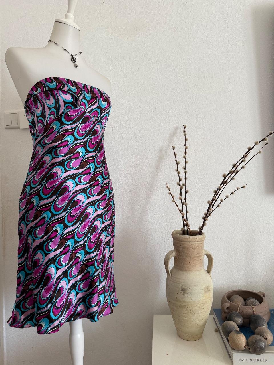 Boho Sommerkleid Seide pucci inspiriert