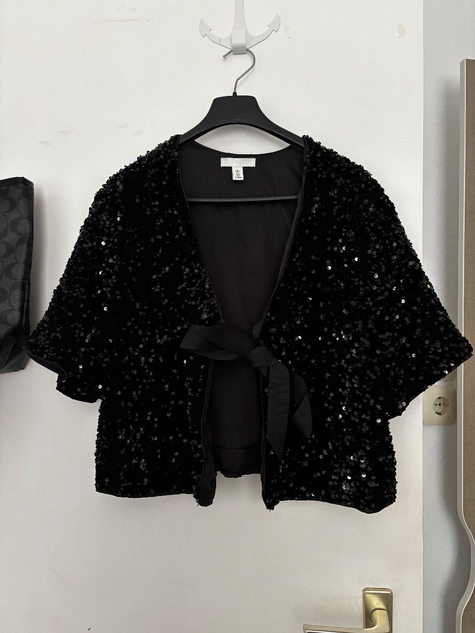 H&M Pailletten Jacke  Size L