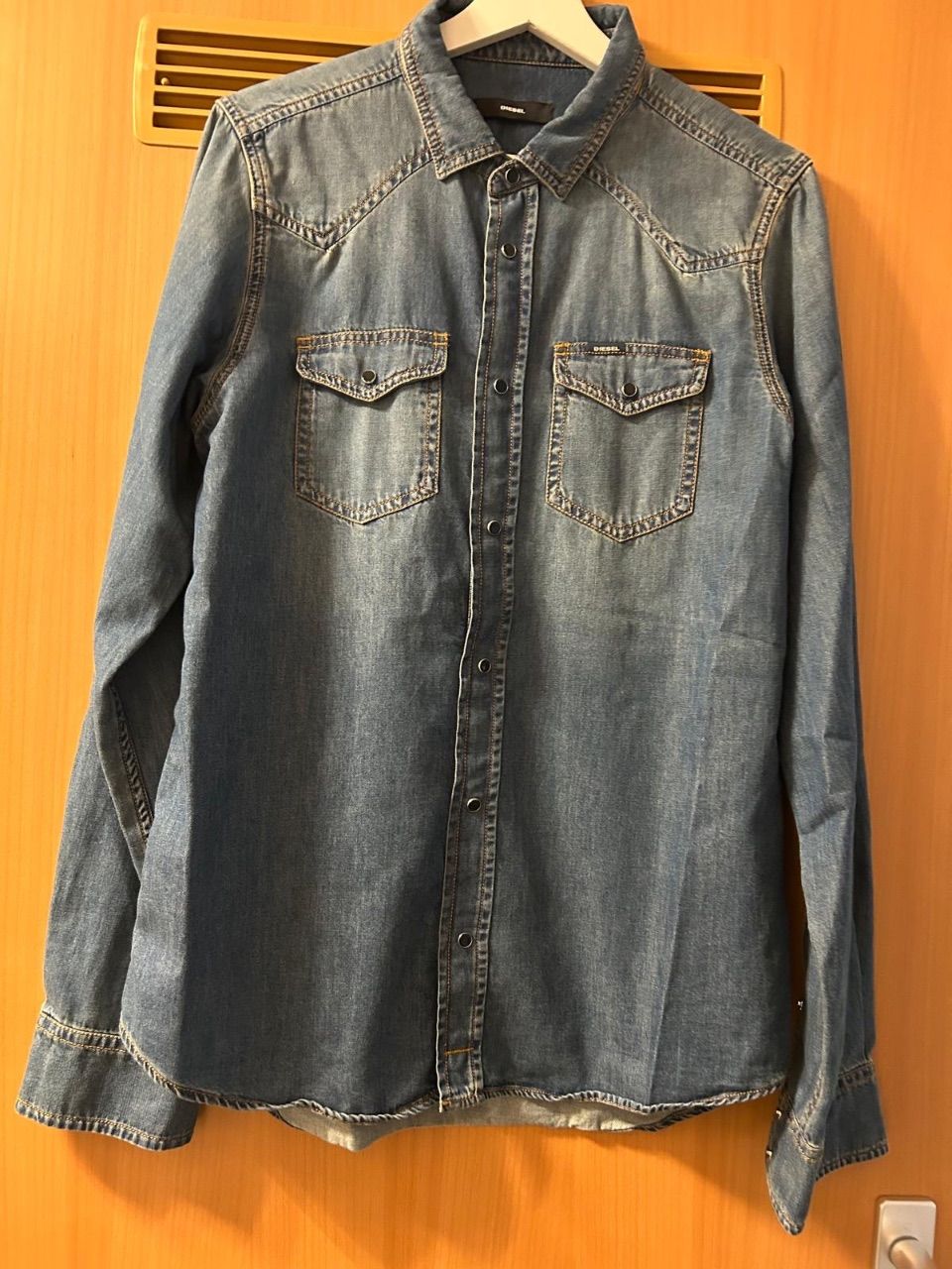 Diesel Jeanshemd von Diesel Gr. L/M blau Size L