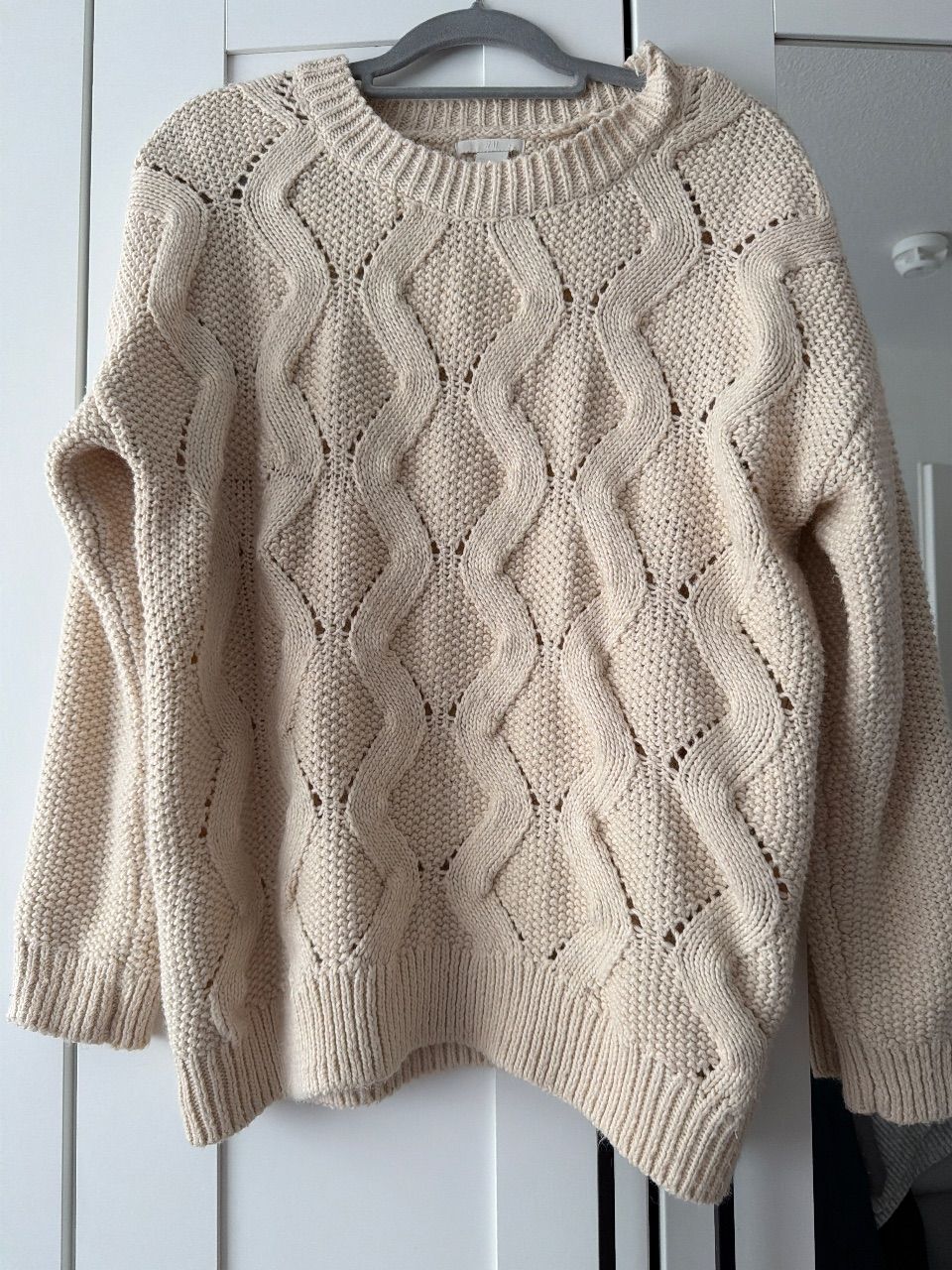 H&m Pullover Zopfmuster  Size L