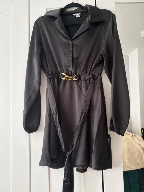 Amisu Langarm Kleid Size L